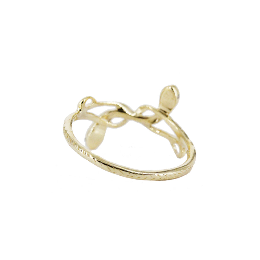 2 Headed Diamond Serpent Ring