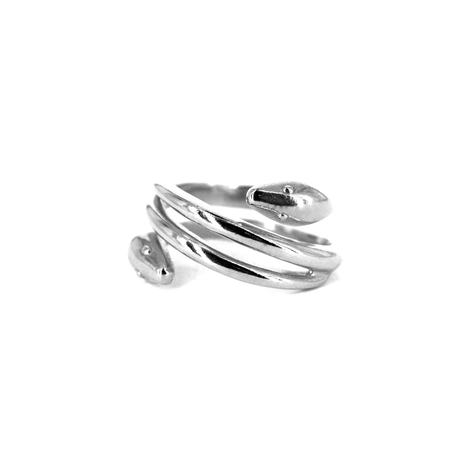 Heads / Tails Snake Ring