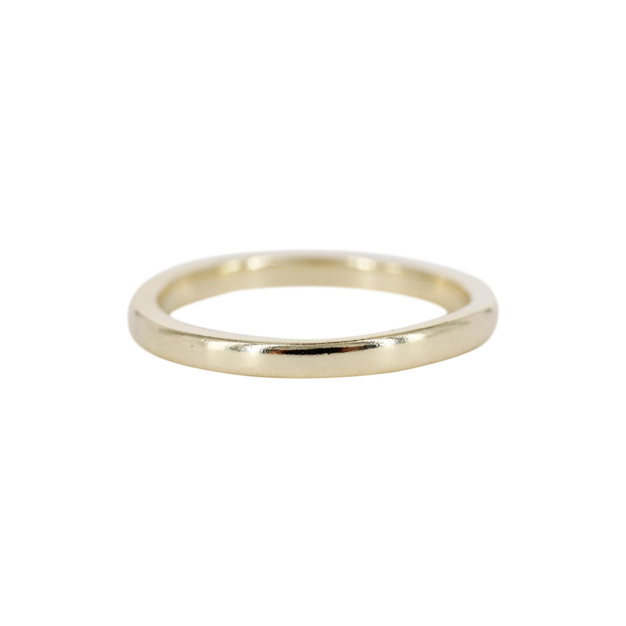2 mm Hand Carved Flat Bright Band
