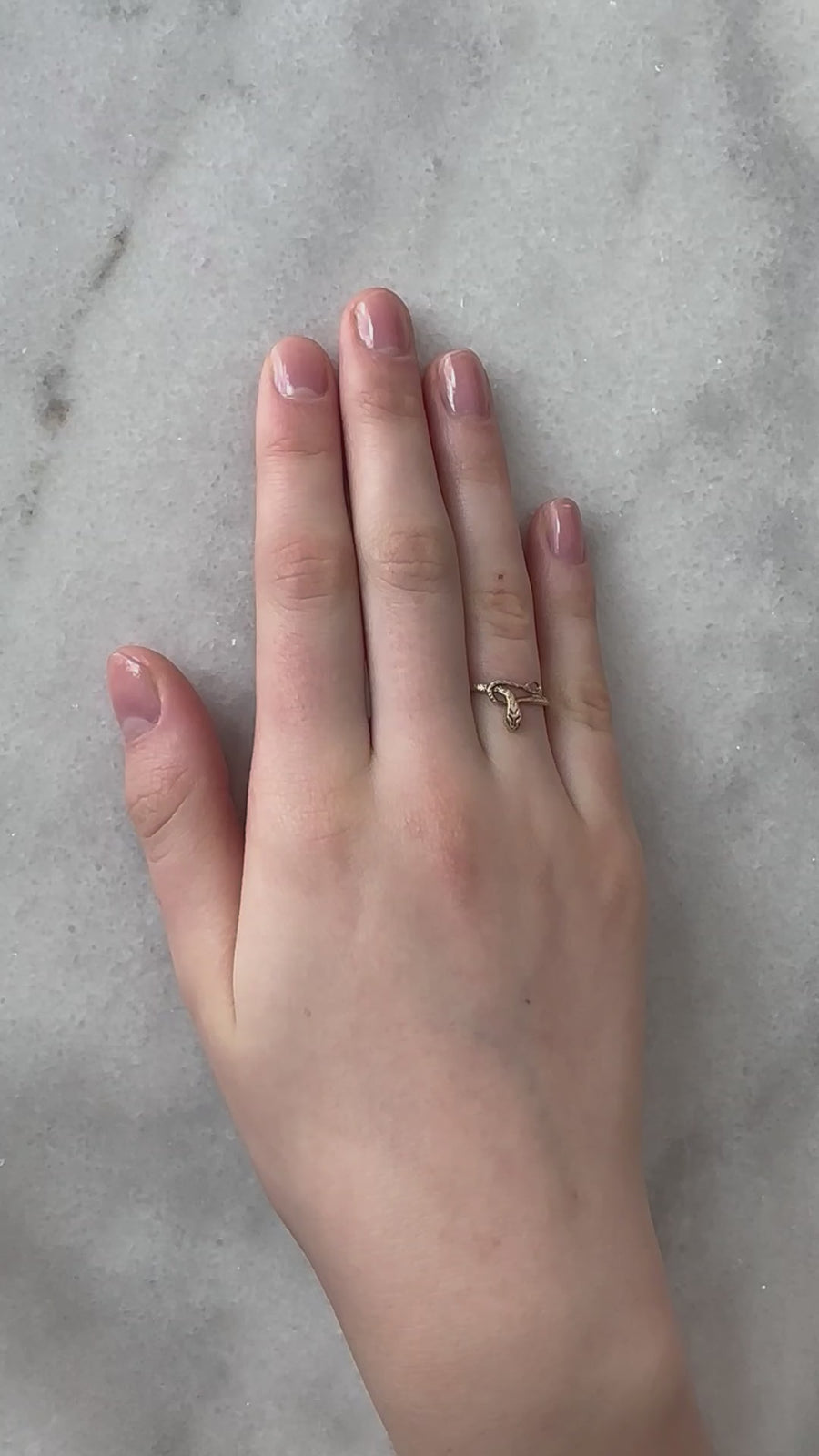 Diamond Serpent Ring