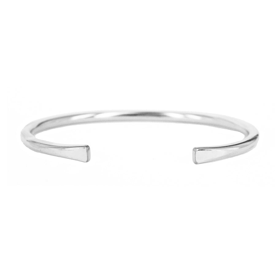 Aly Rounded Heavy Weight Cuff Bracelet