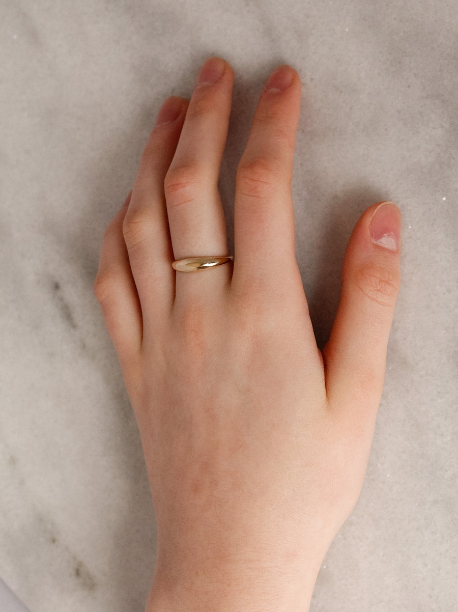 Blind Eye Domed Ring