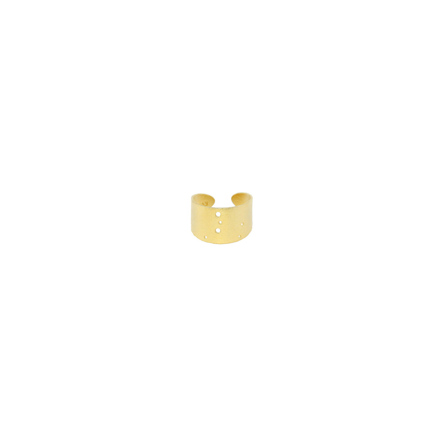 14k Gold Dipped Zodiac Constellation Rings, All 12 Signs: Aries through Pisces
