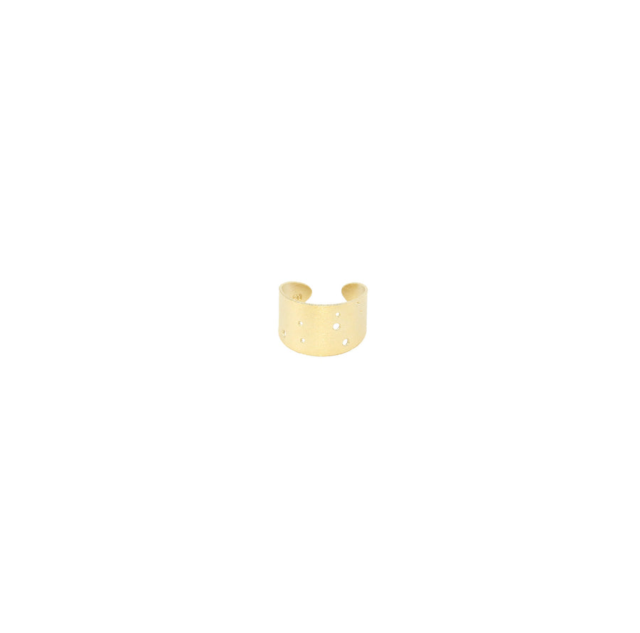 14k Gold Dipped Zodiac Constellation Rings, All 12 Signs: Aries through Pisces