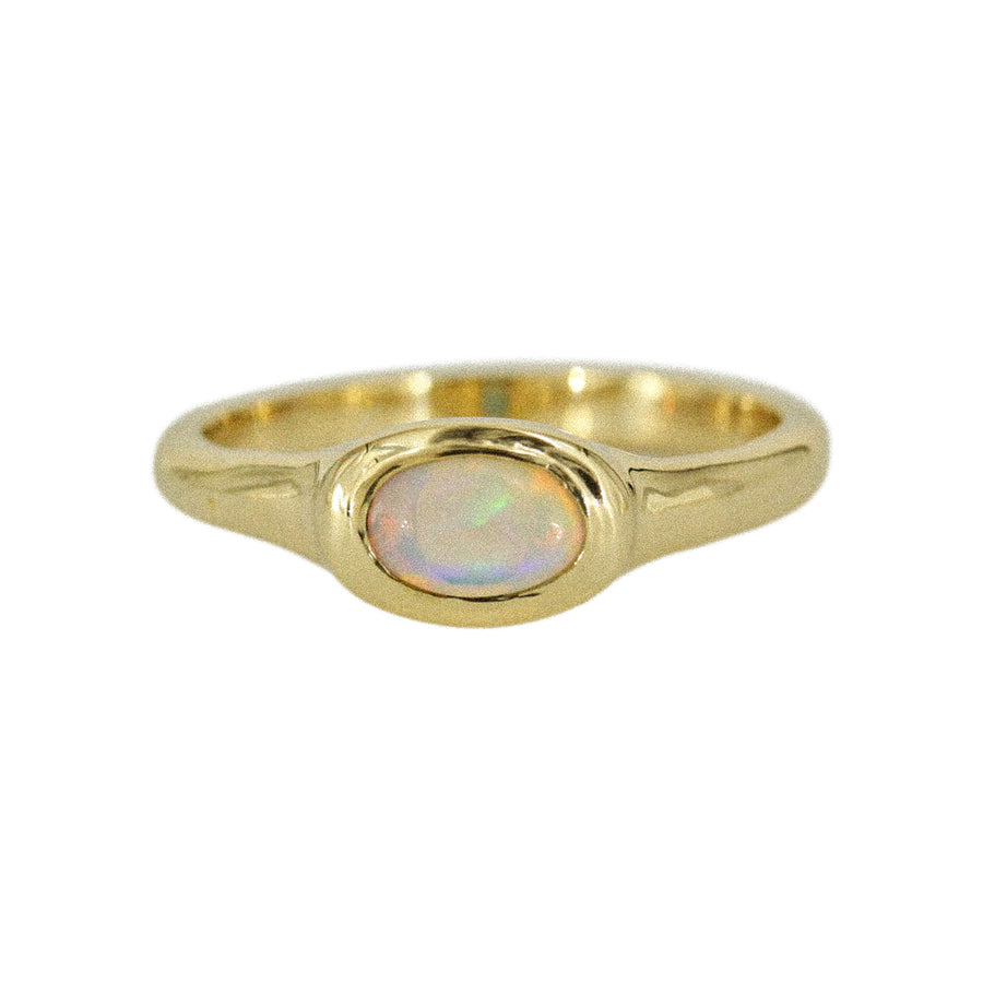 Oval Opal Ring