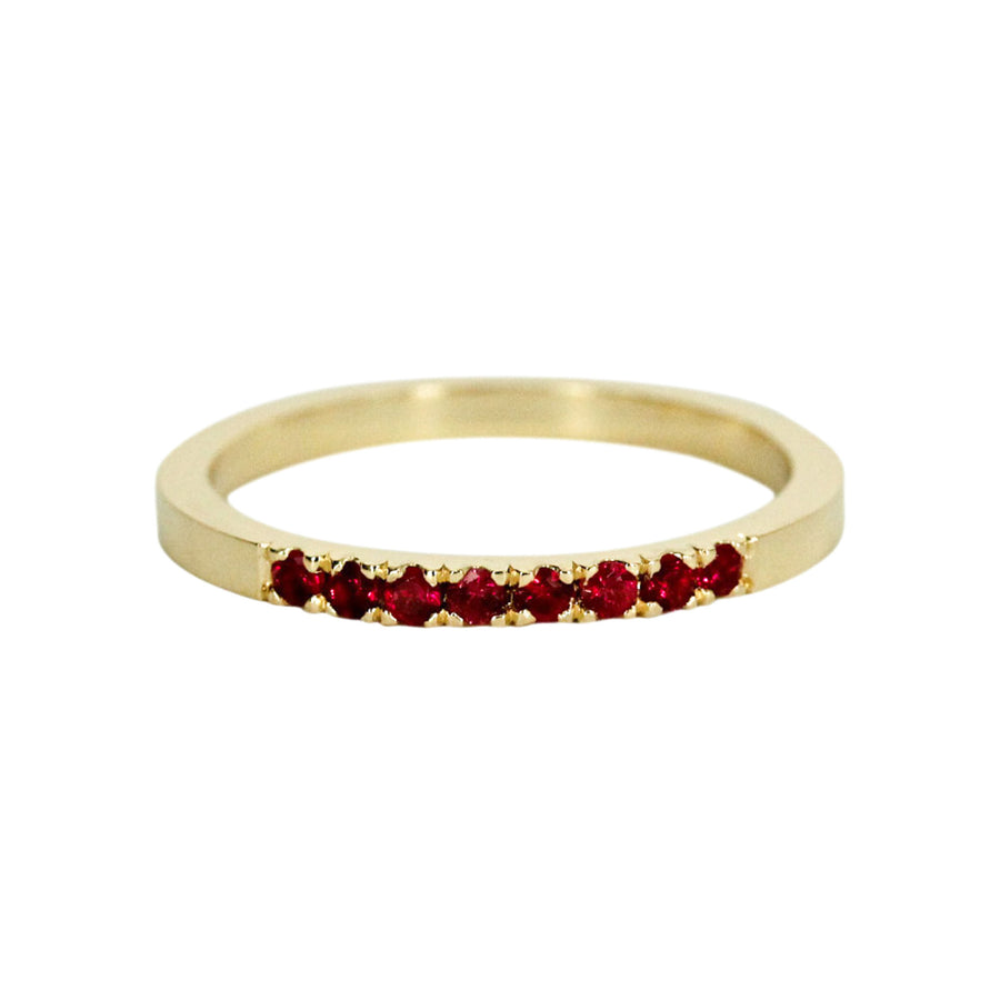 Ruby Pavé Ring