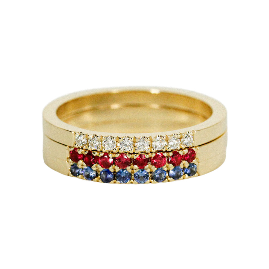 Ruby Pavé Ring