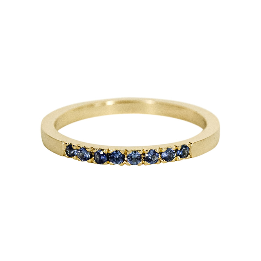 Sapphire Pavé Ring