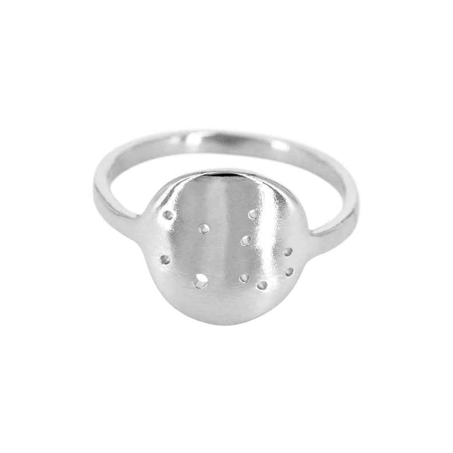 Virgo Zodiac Constellation Ring / Silver or 14k