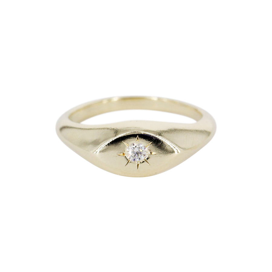 The All-Knowing Diamond Eye Ring