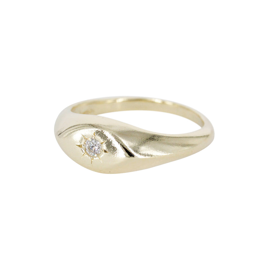 The All-Knowing Diamond Eye Ring