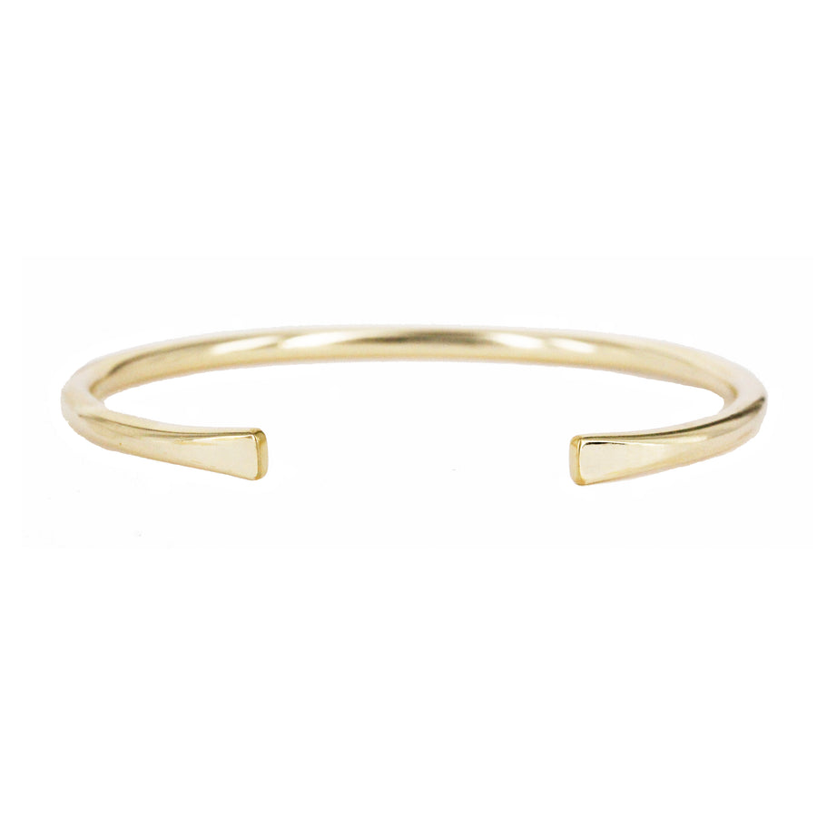 Aly Rounded Heavy Weight Cuff Bracelet