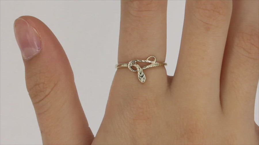 Diamond Serpent Ring