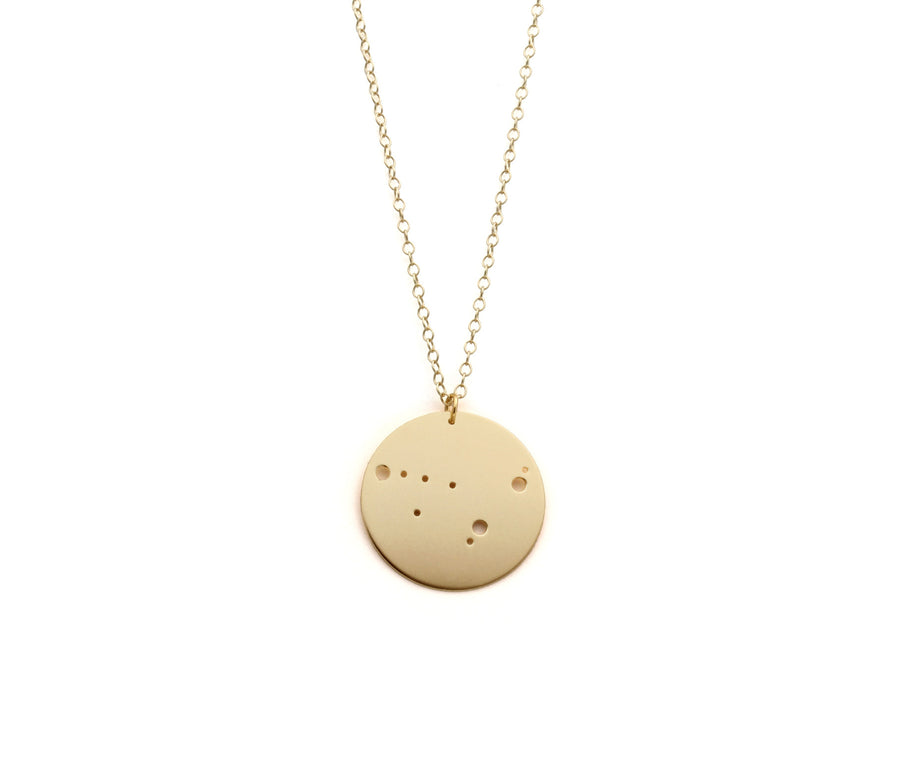Brooke Gregson | Taurus 14k Gold Diamond Constellation Necklace at Voiage  Jewelry