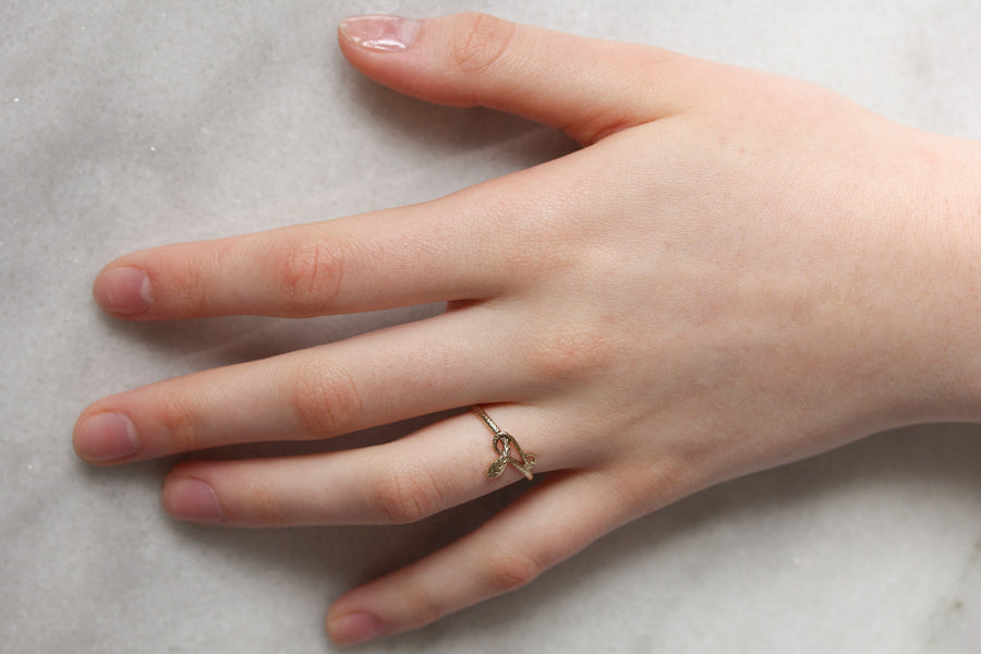 Diamond Serpent Ring